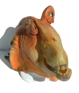 VTG JAR JAR BINKS Mask Post Star Wars Episode 1 Lucas Film Phantom Menace Adult - Picture 1 of 6