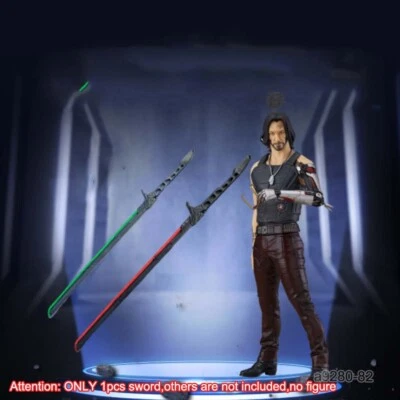 3D Hand-painted 1/6 1/12 Cyberpunk Sword Weapon Model For 12" 6" Action Figure - Image 1 of 4