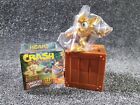 GOLD Crash Bandicoot Figure Smash Box Surprise Blind box - GOLD CRASH Very Rare