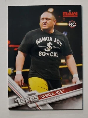 2017 Topps WWE RAW Superstar - #83 SAMOA JOE - Image 1 of 2