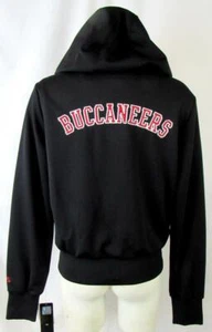 Tampa Bay Buccaneers Women S M or L Hooded Track Jacket with Rhinestones ATPA 10 - Picture 1 of 8