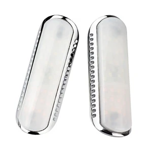 Eagle Lights 1.5 LED Chrome Highway Crash Bar Light White DRL Turn Signal Harley - Picture 1 of 6