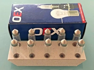 OEX GLX32230 Automotive Festoon Lamp 24V 10W SV8, 5-8 41 x 11mm Ø x10 Pack - Picture 1 of 9