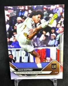 2025 Topps Now #20 MLS 20 David Martinez LAFC LOS ANGELES FC RC Rookie - Picture 1 of 1