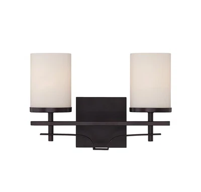 Luz de tocador de 2 luces Savoy House Colton Foto 1 de 2