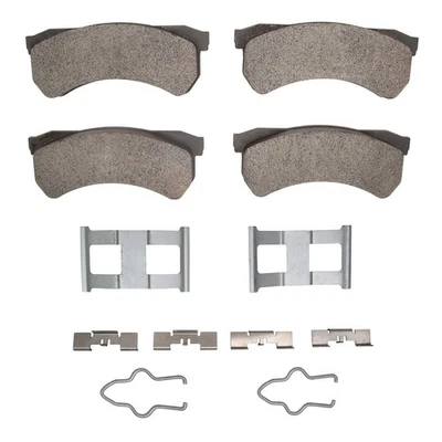 For Freightliner MT45 16-23 Super Heavy Duty Semi-Metallic Rear Brake Pads - Image 1 of 4