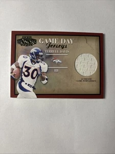 Camisetas 2001 Playoff Honors Game Day #GD14 Terrell Davis - Imagen 1 de 2