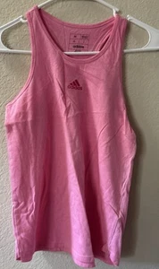Girls Adidas Tank Top Dark Pink Size Medium 10/12 - Picture 1 of 3