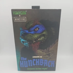 Neca Teenage Mutant Ninja Turtles x Monsters Leonardo As The Hunchback 7" Figure - Picture 1 of 9