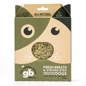 The Golden Bone Bakery Fresh Breath & Strong Eyes Dog Training Treats 280g - Picture 1 of 1