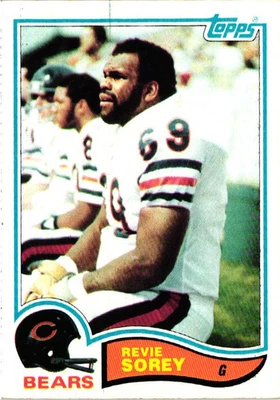 1982 Topps - Revie Sorey #304 - Bears - Image 1 of 2