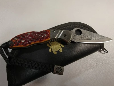 Cuchillo Plegable Spyderco C11JBOP Delica Modelo Raro Foto 1 de 4