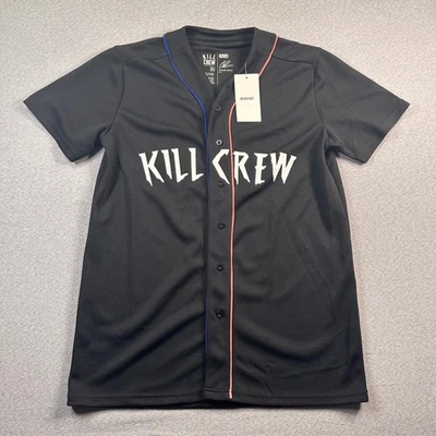 Camiseta de béisbol Kill Crew Apparel negra XL serie Porrada Vol 1 Never Quit Foto 1 de 4