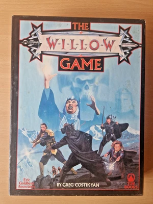 THE WILLOW GAME 1988 BY TOR BOOKS VINTAGE RARE BOARD GAME WARWICK DAVIES COMP - Image 1 of 4