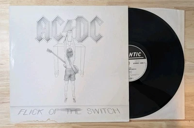 AC/DC – Flick Of The Switch LP 12" Vinyl Record  – 78-0100-1 - Image 1 of 4