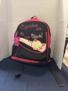 Extra Zuckerguss "Cupcakes sind die NEU Schwarz" Mädchen Schule Büchertasche/Rucksack  - Bild 1 von 17