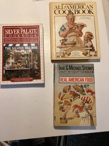 Three (3) Vintage Cookbooks: All-American/Real American Food/Silver Palate - Imagen 1 de 24