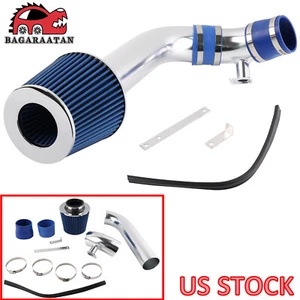For 1992-98 BMW E36 3-Series 323 I6 Cold Air Intake Induction Kit + Blue Filter - Picture 1 of 12