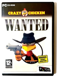 Crazy Chicken Wanted PC CD-ROM Game VGC Grade A - Picture 1 of 3