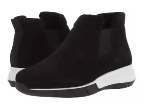LA CANADIENNE NIKKI BLACK SUEDE WOMEN’S SIZE 9.5 $450 - Picture 1 of 7