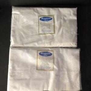 Wamsutta Supercale Plus 200 thread count TWIN Fitted + Flat Sheets New Sealed