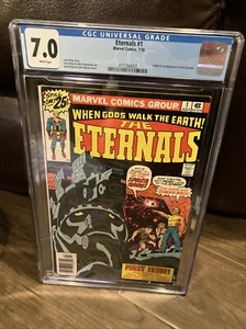 Eternals #1 CGC 7.0 (1976) - Origin and 1st app of the Eternals - Picture 1 of 4