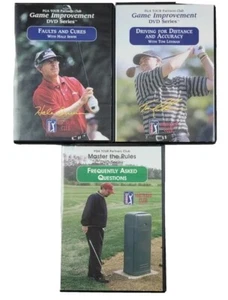 PGA Tour Partners Club Game Improvement Series 3 DVDs - Imagen 1 de 2