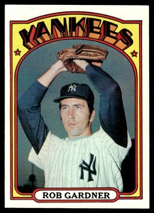1972 Topps Rob Gardner New York Yankees #22