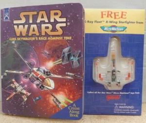 FUN WORKS "STAR WARS LUKE SKYWALKER'S RACE AGAINST TIME" X-WING STARFIGHTER - Picture 1 of 3
