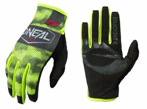 O'Neal Mayhem Covert MTB Glove - Charcoal-Neon