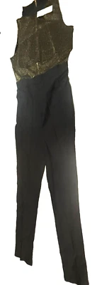 Mono estilo tanque adornado dorado Material Girl talla mediana Foto 1 de 4