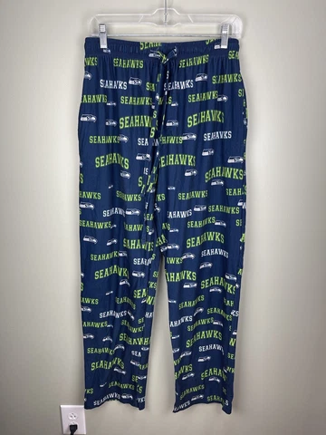 NFL Seattle Seahawks Men's Pajama Sleep Pants Bottoms - Size S Cover