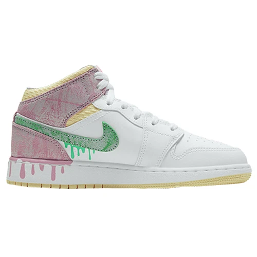 Jordan Air Jordan 1 Mid SE Ice Cream GS W
