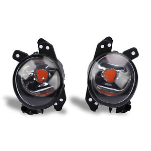 Set of 2 Clear Lens Fog Light Lamp For Mercedes Benz GL450 LH & RH Without Bulbs