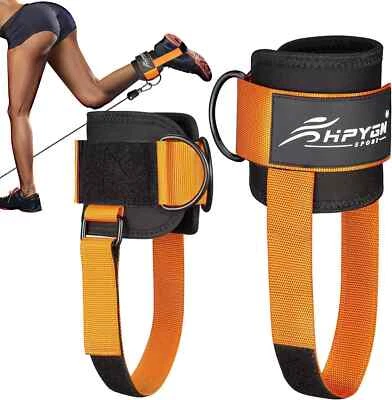 Ankle Strap For Cable Machine, Padded Ankle Straps For Cable Machine Kickbacks, - Image 1 of 4
