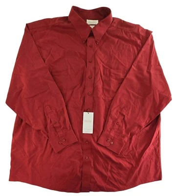 Roundtree Yorke Advance Gold Label Dress Shirt No Iron 19 36-37 Tall - Image 1 of 4