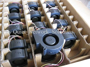 **Silencioso** Nuevo kit de ventilador soplador 97x33 mm para conmutador catalizador Cisco WS-C3750-24FS-S - Imagen 1 de 4