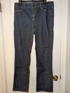 Talbots Heritage Fit Denim Pants 32 Size 14 Blue Jeans EUC Cotton Spandex 2010 - Bild 1 von 13