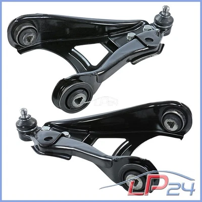2x BRAS DE SUSPENSION AVANT GAUCHE DROIT POUR RENAULT CLIO 2 1998- KANGOO 1997- - Photo 1/4