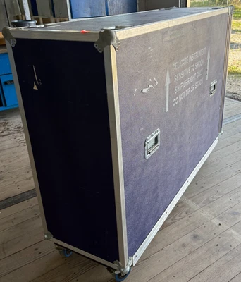 Maxline Flightcase Transportkiste 172x50x109cm auf Rollen blau - Bild 1 von 4