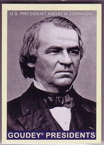 2008 Upper Deck Goudey #249 Andrew Johnson Short Print Presidents SubSet SP - Picture 1 of 1