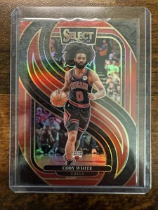 2024-25 Select Red Coby White /199 Bulls - Picture 1 of 2