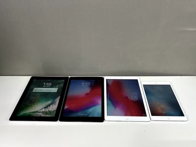 Lote de 4 Tabletas Apple iPad - Mini 1ª Generación, Air 1ª Generación, iPad 4ª Generación - iCloud Foto 1 de 4