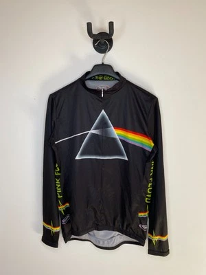 PINK FLOYD PRIMAL ТЕМНАЯ СТОРОНА ЛУНЫ ВЕЛОСПОРТ РУБАШКА ДЖЕРСИ С ДЛИННЫМ РУКАВОМ - Изображение 1 из 4