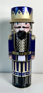Nussknacker Soldat Weihnachten große Dose mit Deckel, 13" hoch - Bild 1 von 5