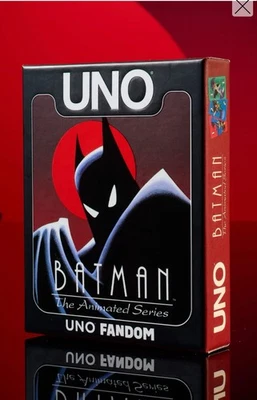 UNO card game Fandom Batman: The Animated Series Deck -Mattel - Image 1 of 4