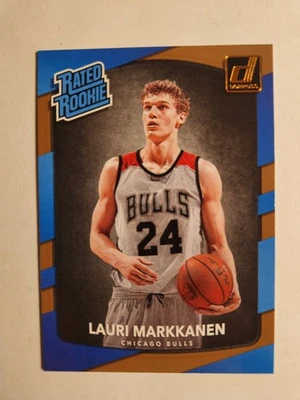 Panini Donruss 2017-18 - Clasificado Novatos Lauri Markkanen #159 (RC) Foto 1 de 2