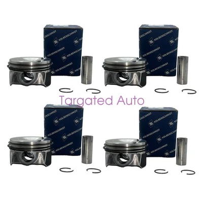 06H107065AB OEM KS 4pcs Pistons & Rings for AUDI A4 Quattro 2008-2011 2.0 CAEB - Imagem 1 de 4