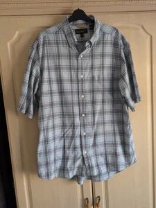 Sale Offer- Mens TIMBERLAND XL Oxford Shirt -Blue Striped - Excellent Condition - Picture 1 of 16