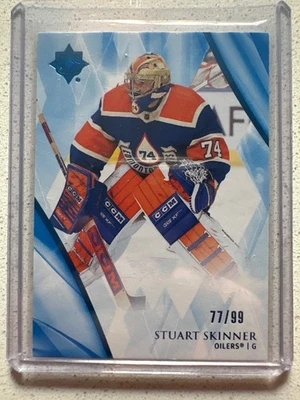 Stuart Skinner Blue Parallel /99 2023-24 Upper Deck Ultimate Collection Hockey - Image 1 of 2